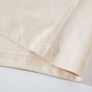 Venta al por mayor de encargo holgada 100% algodón camiseta recortada camiseta de los hombres Puff impresión camiseta - Product Image 5