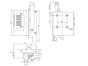 Pièces d'ascenseur : Engrenage de sécurité progressif STOX-210B - Product Image 2