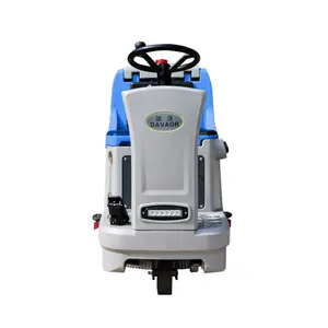 Single Brush Battery Operated Ride On Floor Scrubber Tile Concrete Hard Floor Automated Floor Cleaning Machine