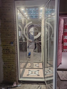 Componenti di Alta Qualità per Ascensori Idraulici: Porte di Piano per Ascensori Residenziali, Porte Singole e Doppie, Porte Elettriche - Product Image 2