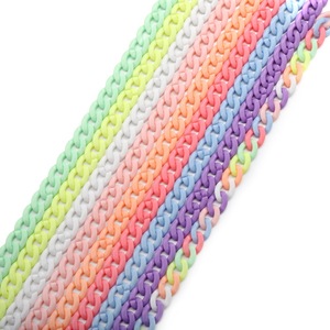 อุปกรณ์ตกแต่งเครื่องประดับอะคริลิค สร้อยคอทำมือ สีมาการอง แหวนเปิด ตัวล็อคสร้อยคอ วัสดุงานฝีมือ - Product Image 2