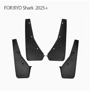 Bavettes de protection sur mesure pour BYD Shark 6 - Lot de 4 <span class=keywords><strong>garde</strong></span>-boue robustes, accessoire automobile - Product Image 1