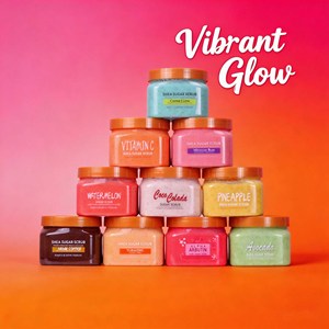 Gommage corporel bio au sucre et au karité 610g pour le bain et le spa, nettoyage en profondeur, blanchissant et exfoliant, vente en <span class=keywords><strong>gros</strong></span> - Product Image 1