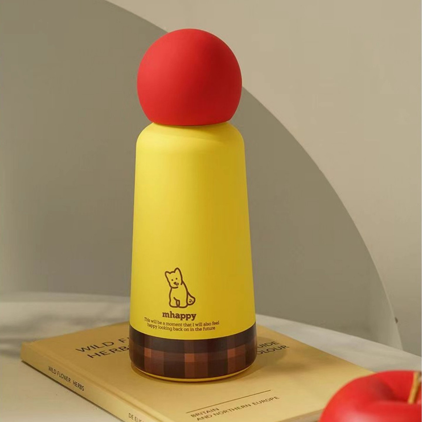 Pensez aux choses thermos orange 350ml