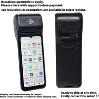 Terminal de point de vente Android SHUNQI pour la gestion des stocks, collecteur de données portable robuste de 6,5 pouces avec imprimante de reçus pour les magasins de détail