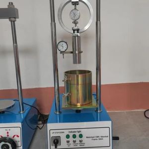 Probador mecánico de relación de carga de dos velocidades CBR / Prueba de compresión de suelos CBR - Product Image 3