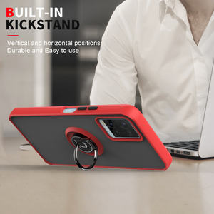 Pour Vivo Y21 2021 4G Y21S Y33S Y28 4G <span class=keywords><strong>Y20</strong></span> Y20S simplicité mat support magnétique housses de téléphone portable défenseur coque de téléphone - Product Image 2