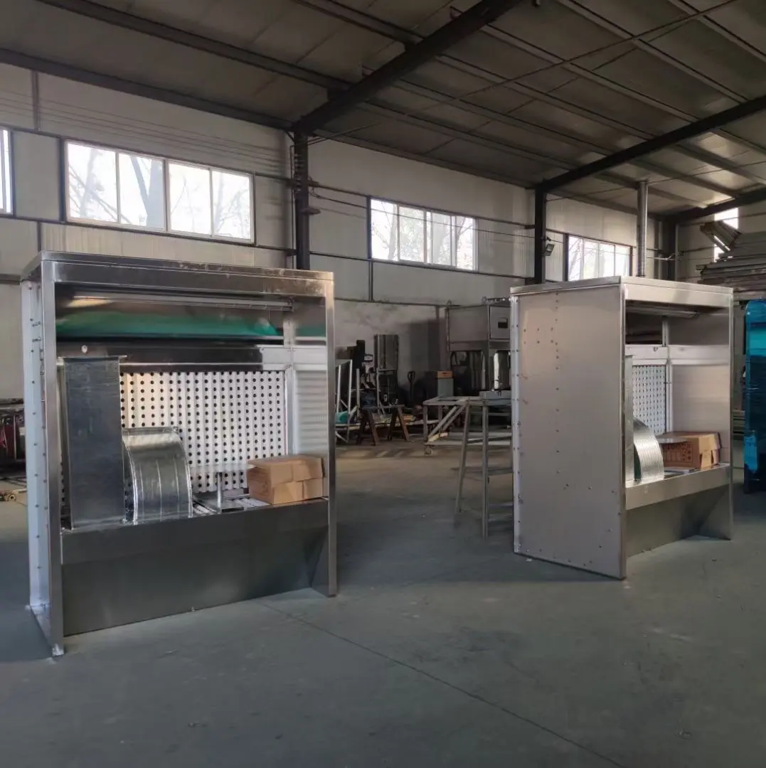 AILIN Spray Booth Liquid Painting Open Face Dry Filter Paint Booth Cabinet Paint Storage Metal Coating Machine