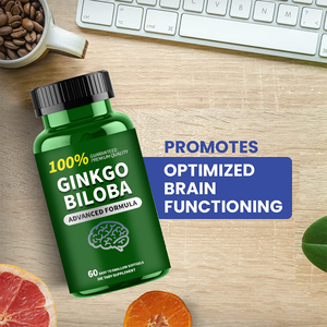 Suministro de Productos de Salud a Base de Hierbas al por Mayor, Cápsulas Blandas de Ginkgo Biloba, Extracto de Ginkgo Biloba que Favorece una Mejor Salud Cerebral - Product Image 5