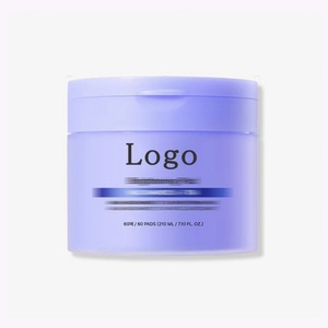 Custom Color Matte PP Plastic Jars 50ml 80ml 200ml 100ml Body <b>Scrub</b> Face Cream Cleaning Toner Cotton Pads Flip Top <b>Cap</b> - Product Image 1