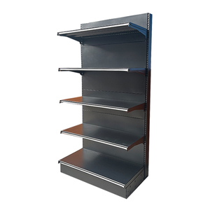 2024 Estantes <span class=keywords><strong>minimarket</strong></span> resistentes de metal de tamaño de color personalizado de fábrica estantes de pared <span class=keywords><strong>para</strong></span> góndola de exhibición de cosméticos - Product Image 1