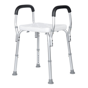 Chaise de douche Creation 58,5x13x34,5 cm en alliage d'aluminium, siège de bain antidérapant pour personnes âgées et femmes enceintes - Product Image 4