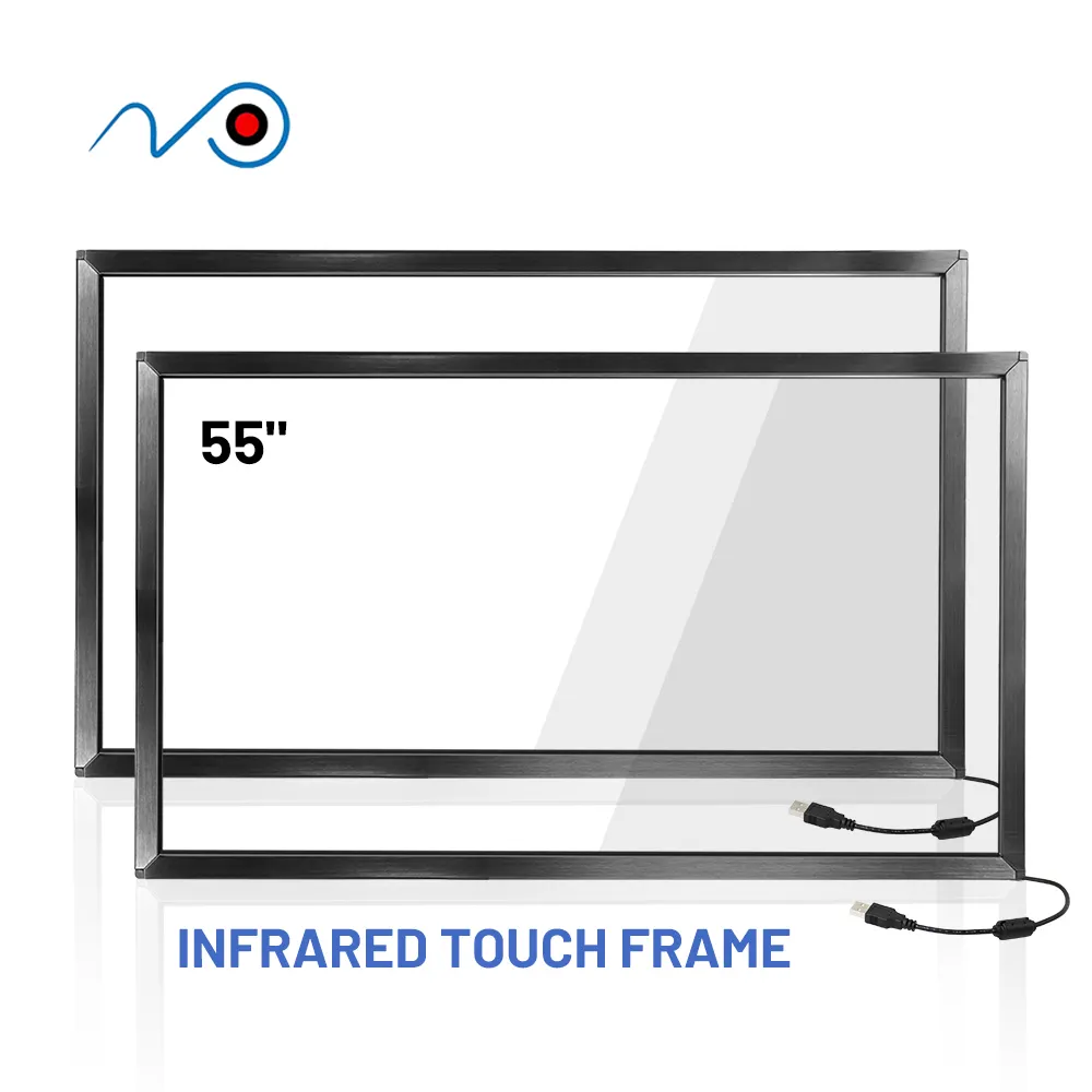 Fabrika doğrudan tedarik yüksekliği kaliteli 55 inç interaktif ekran çerçevesi özelleştirilmiş ir dokunmatik ekran çerçevesi