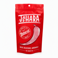 Sachets en plastique à fermeture éclair personnalisés en Mylar pour emballage alimentaire en gros : Popcorn, chips, snacks, aliments variés, plantains