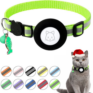 <span class=keywords><strong>Collar</strong></span> Reflectante Ajustable para Gatos con Cubierta para Rastreador, Disponible en Varios Colores, <span class=keywords><strong>Collar</strong></span> Protector para Gatos - Product Image 6