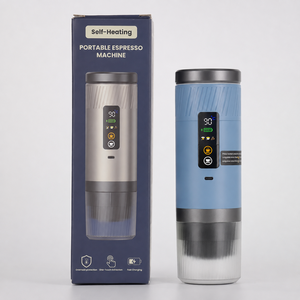 Portable Espresso Maker 20 Bar Self‑Heating 3‑in‑1 Digital Display <b>Battery</b> Powered Coffee Machine for Office Business Trip - Product Image 1