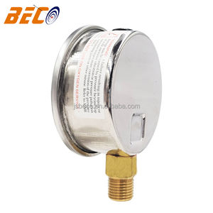 <span class=keywords><strong>6BAR</strong></span> 다이얼 63mm 액체 충전 글리세린 압력 게이지 G1/4 압력계 - Product Image 4