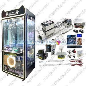 Kit de pièces DIY pour machine à grue à monnayeur en métal, modèle L Claw 53cm, avec carte mère et écran LCD pour parc d'attractions - Product Image 6