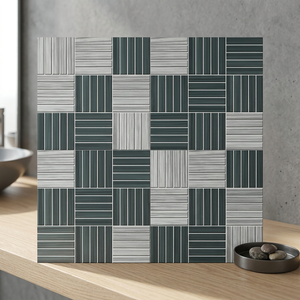 Azulejos de Pared Marroquíes Coloridos de la Serie Punch, 300x300mm, Esmaltados, Antideslizantes, Decoración de Pisos, Azulejos para Exteriores, Pisos Deportivos - Product Image 1