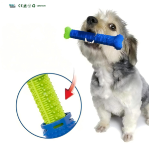 Jouet à mâcher pour chien en TPR + nylon écologique en forme d'os, nettoyage des <span class=keywords><strong>dents</strong></span>, soins dentaires, emballé en sachets pour le jeu des chiens - Product Image 1