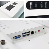 Kiosque de commande automatique Touchwo 15,6 21,5 24 32 pouces pour restaurant, avec impression et paiement en libre-service
