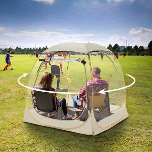 Vente directe usine – Tente de sport transparente 360° à vue panoramique en PVC, abri transparent quatre saisons imperméable et résistant aux intempéries pour <span class=keywords><strong>camping</strong></span> rapide - Product Image 3