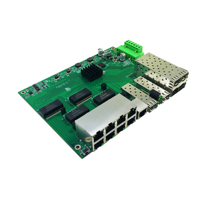 Công Tắc Cáp Quang Gigabit Ethernet Công Nghiệp 8 Cổng X2, 5G + 2X10Gb Công Tắc Mạng Được Quản Lý Lớp 2 DC 12 ~ 54V Uplink Kép - Product Image 3