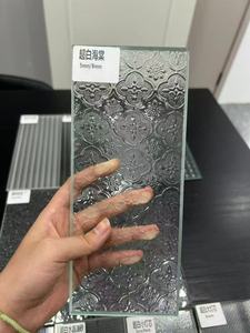 5mm Ultra Clair Double Carré Verre Diamant 7mm Double Volet ChangHong Motif pour Salle <span class=keywords><strong>De</strong></span> Bains - Product Image 2