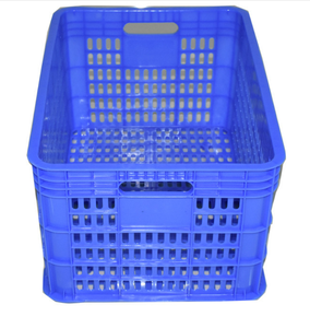 בתולה pp/פה ארגז פלסטיק כבד עבור ירקות אחסון למחזר קופסאות אחסון עם מבנה מחורר זול - Product Image 4