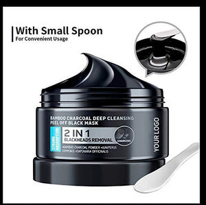 <span class=keywords><strong>Masque</strong></span> <span class=keywords><strong>Peel</strong></span> <span class=keywords><strong>off</strong></span> Marque privée Hommes Visage Soins de la peau Beauté Nettoyage en profondeur des pores Points noirs Charbon de bambou <span class=keywords><strong>Masque</strong></span> noir pour le visage - Product Image 2