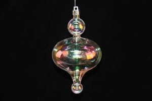 Modische Quecksilber-Klarglas-PET hängende Ball-Ornamente ungewöhnliche Weihnachtsbaum-Dekoration für den Ramadan - Product Image 5