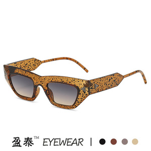Yingtai Eyewear Cat Eye Sunglasses UV400 PC <b>Frame</b> Unisex Street Style - Product Image 2