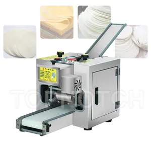 Máquina automática para hacer dumplings de 220v/110v, máquina para hacer rollos de primavera, máquina de crepé, Tortilla, Chapati Roti