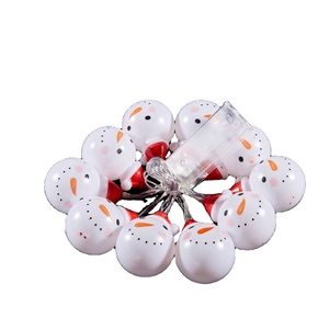 Hot Sale <strong>Snowball</strong> Santa Claus Battery Powered 3m 20led Holiday Lighting Christmas Decoration LED String <strong>Lights</strong> fairy <strong>Lights</strong> - Product Image 3