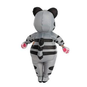 Disfraz de <span class=keywords><strong>gato</strong></span> inflable, traje de <span class=keywords><strong>gato</strong></span> al por mayor, fiesta de disfraces de Navidad para niños, disfraz de mascota inflable - Product Image 6