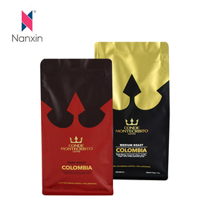 Venta al por mayor de lujo personalizado Mini 1kg 50kg goteo verde grano de <span class=keywords><strong>café</strong></span> suave al tacto válvula Kraft blanco Stand up bolsa Mylar bolsas para <span class=keywords><strong>café</strong></span> - Product Image 2