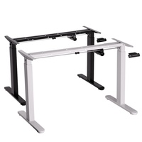 Foshan bureau intelligent technologie avancée prix bas Table élévatrice bureau en bois bureau debout un cadre Match 100-160cm bureau