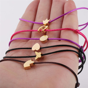 Charms personalizzati Regolabile Fare Kit <span class=keywords><strong>Amicizia</strong></span> Desideri Bracciali Stringa di Corda Fortunato Braccialetto di Fascino - Product Image 1