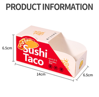 Boîte d'emballage pour œufs et toasts épais, boîte bento pour burgers avec tiroir, boîte à sandwichs, boîte à sushis et tacos