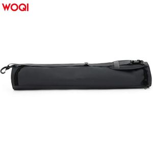 Tapis de yoga Woqi TPE 6 mm violet foncé antidérapant pour exercices à domicile et mise en forme, usage unisexe - Product Image 2