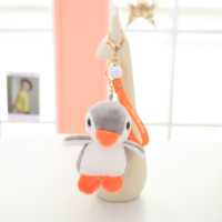 Peluche promotionnelle en vente flash pour machine à grue, mini peluche porte-clés grenouille koala tortue éléphant crocodile