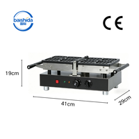 Gaufrier carré électrique CE en acier inoxydable à 4 grilles, haute efficacité, facile à utiliser, avec contrôle de la température – Solution tout-en-un