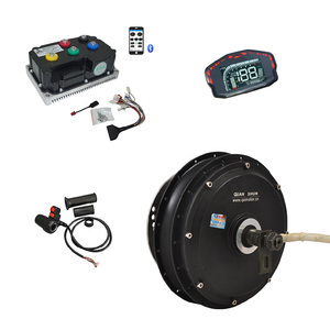 Moteur de moto QS Motor QS205 3000W 50H V3 BLDC avec contrôleur ND72530 et kit de compteur de vitesse DKD, état neuf - Product Image 4