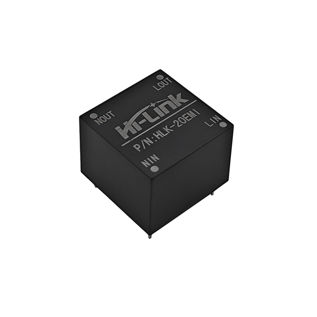 Hi-link Pass Certification HLK-20EMI EMC Filter AC Power Noise Filter Module ±2KV Surge 0.5A Rating for AC/DC Power Supply