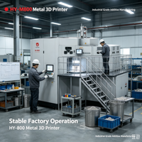 Impresora 3D de Alta Velocidad y Precisión HY-M800, Impresora 3D SLM de Metal de Grado Industrial, Láser de Alta Potencia, USB, Automática, 1 Año de Garantía, Metal