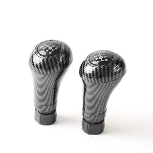 Pommeau de levier de vitesse en fibre de carbone pour Mercedes Benz W204 W211 C180 C200 5 6 vitesses, design ergonomique - Product Image 3