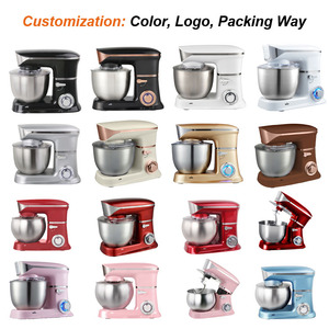 Máy Trộn Bột Điện Cho Robot Thực Phẩm Nhà Bếp Batidora Máy Trộn Thức Ăn Đứng Màu Xanh Dương - Product Image 5