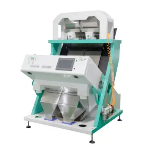 High Sorting Speed Wheat Color Sorter With CCD Camera Optical Sorter