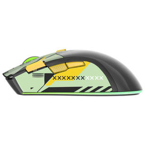<span class=keywords><strong>Souris</strong></span> de jeu professionnelle double mode 7D 4000 DPI RGB pour <span class=keywords><strong>souris</strong></span> de jeu filaire/USB et sans fil 2,4G avec charge rapide 500mAh - Product Image 5