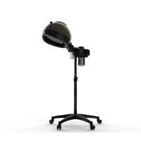 Casque Séchoir à Vapeur Professionnel et Automatique pour Salons de Coiffure et Barbiers